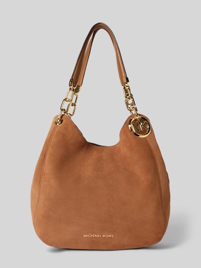 MICHAEL Michael Kors Shoulder Bag mit Logo-Charm Modell 'Lillie' Camel 2