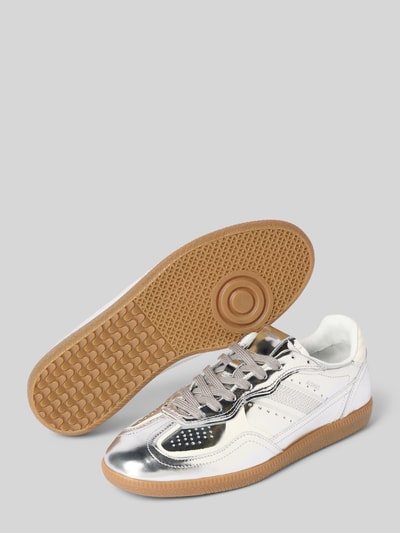 ALOHAS Sneaker aus Leder im Metallic-Look Silber 4