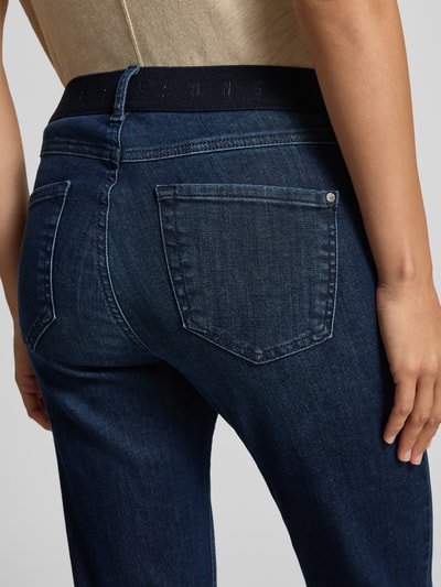 Angels Slim Fit Jeans mit Logo-Stitching Modell 'Ornella' Marine 3