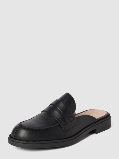 Marc O'Polo Loafer mit Ziernähten Modell 'LEENA' Schwarz 1