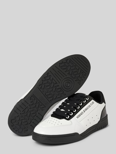 Versace Jeans Couture Sneaker mit Label-Schriftzug Modell 'FONDO BROOKLYN' Weiss 4