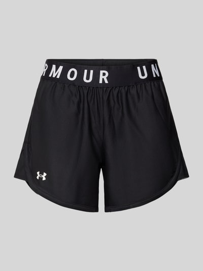 Under Armour Shorts mit elastischem Logo-Bund Modell 'Play Up' Black 1