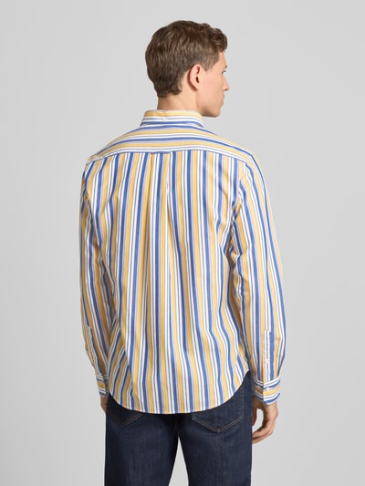 GANT Vrijetijdsoverhemd met knoopsluiting Pastelgeel - 5