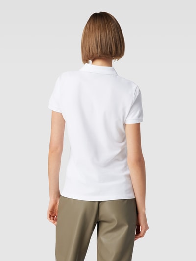 Lauren Ralph Lauren Poloshirt mit Label-Stitching Weiss 5