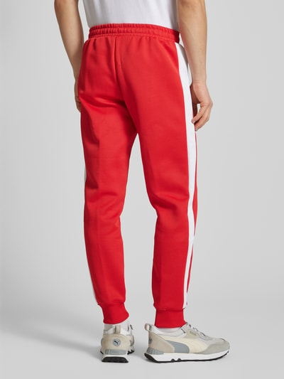 PUMA PERFORMANCE Sweatpants mit Label-Print Rot 5