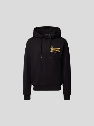 Dsquared2 Oversized Hoodie mit Label-Detail Black 2