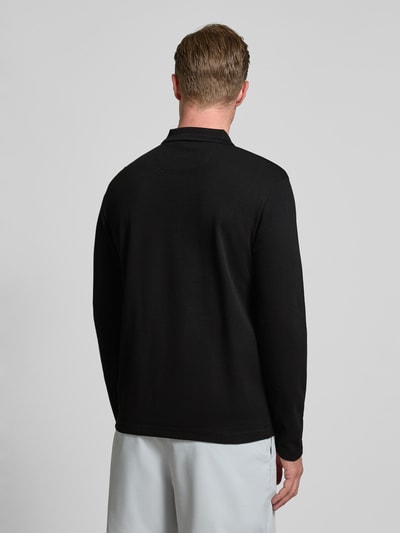 BOSS Green Regular Fit Poloshirt aus reiner Baumwolle Black 5
