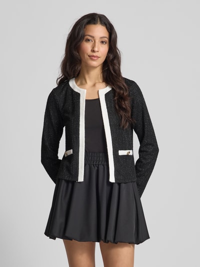 Vero Moda Regular Fit Kurzblazer mit Struktur Modell 'TIFFANY' Black 4