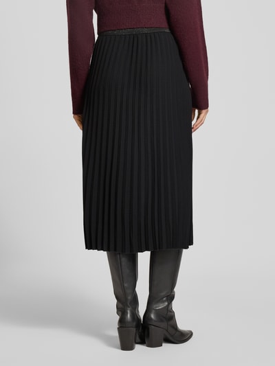 Tom Tailor Ausgestellter Plissee-Rock mit elastischem Bund BLACK 5