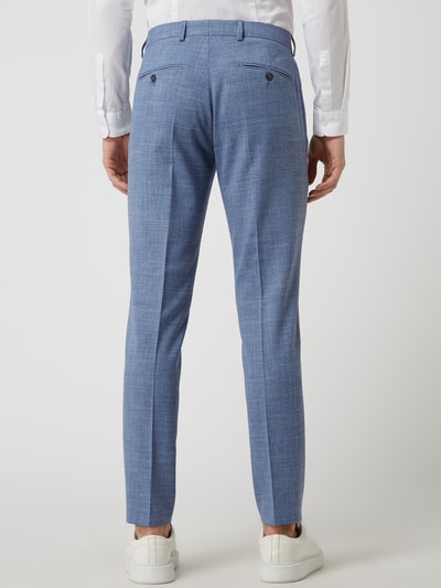 Selected Homme Slim fit pantalon met wol, model 'Oasis' Blauw - 5