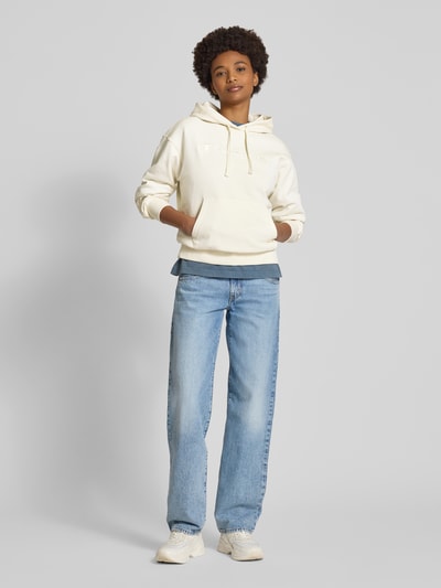 CHAMPION Hoodie mit Kapuze Ecru 1