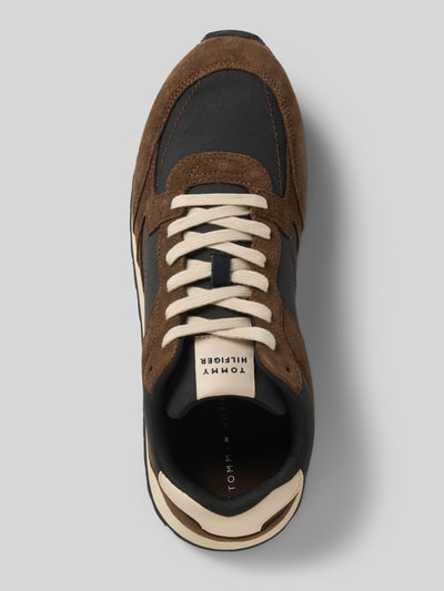 Tommy Hilfiger Lage sneakers met wildleer Zwart - 3