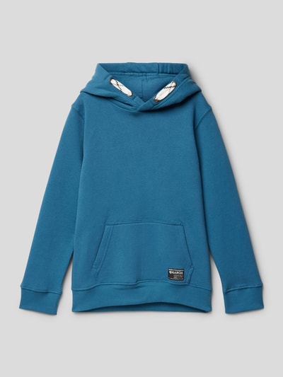 Garcia Hoodie im Used-Look Hellblau 1