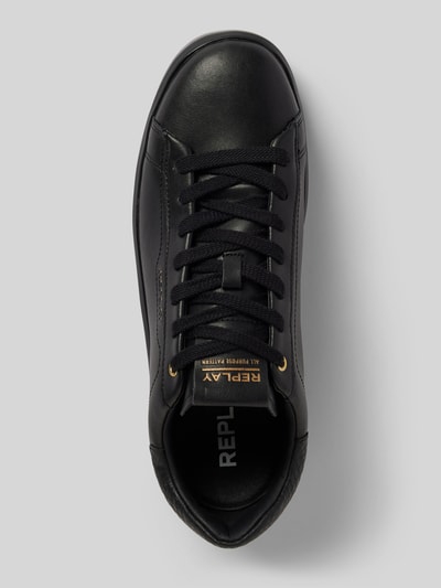 Replay Sneaker aus echtem Leder Modell 'UNIVERSITY' Black 3