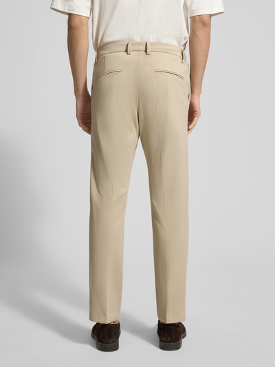 DRYKORN Regular Fit Stoffhose aus Baumwoll-Mix Sand 5