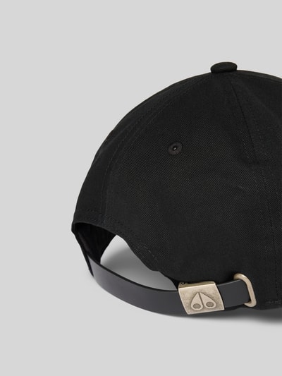 Moose Knuckles Basecap mit Label-Applikation Black 4