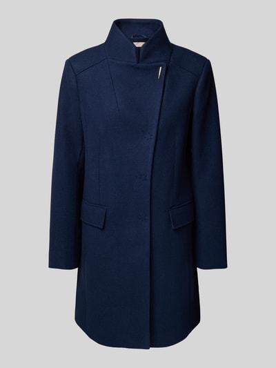 Liu Jo White Płaszcz ze stójką Granatowy 2