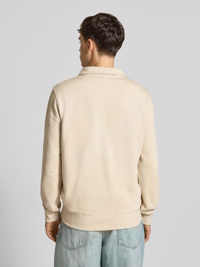Levi's® Sweatshirt met schipperskraag en logopatch Beige - 5