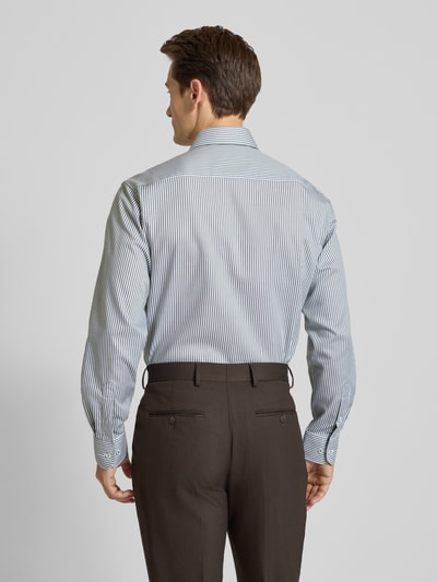 ETERNA Koszula biznesowa o kroju comfort fit z listwą guzikową Zielony 5