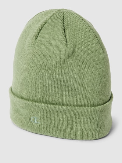 CHAMPION Beanie mit Label-Stitching Gruen 1