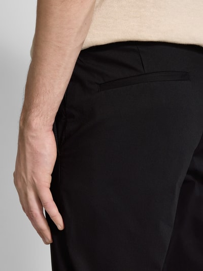 SELECTED HOMME Slim Fit Hose mit Tunnelzug Modell 'LERO' Black 3