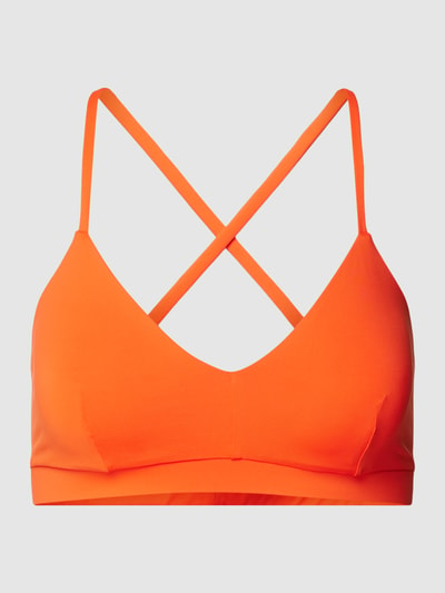 Mymarini Bikini-Oberteil mit Spaghettiträgern Orange 2