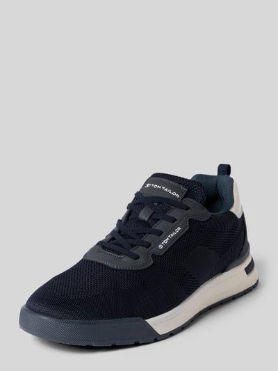 Tom Tailor Low Top Sneaker mit Mesh Details Modell 'ATILLIO' Marine 1