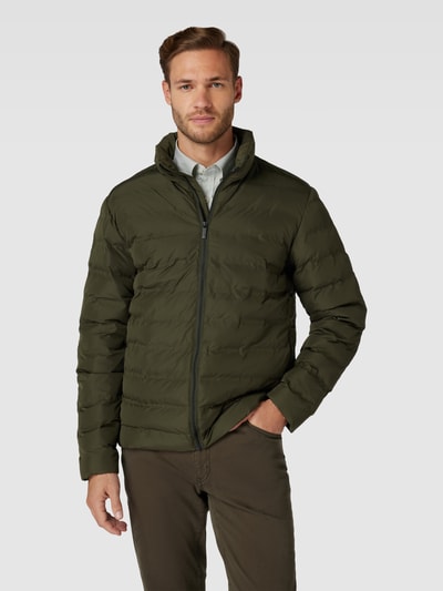 SELECTED HOMME Steppjacke mit Reißverschluss Oliv 4