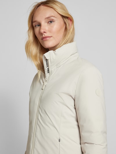 SAVE THE DUCK Parka met labelpatch, model 'RACHEL' Zand - 3