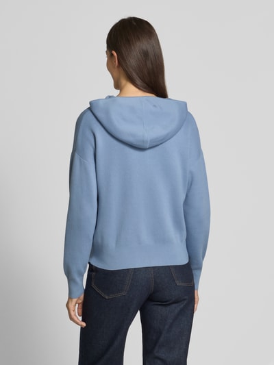 Tommy Hilfiger Regular Fit Cardigan aus Baumwoll-Mix Hellblau 5