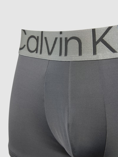 Calvin Klein Underwear Boxershort met logo in band in een set van 3 stuks Koningsblauw - 2