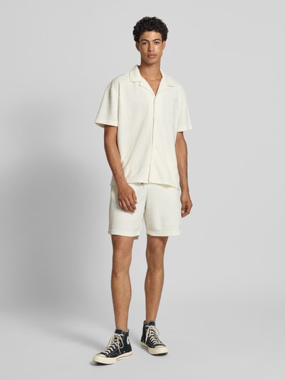 Redefined Rebel Relaxed Fit Freizeithemd mit Baumwoll-Anteil Modell 'HAROLD' Offwhite 1