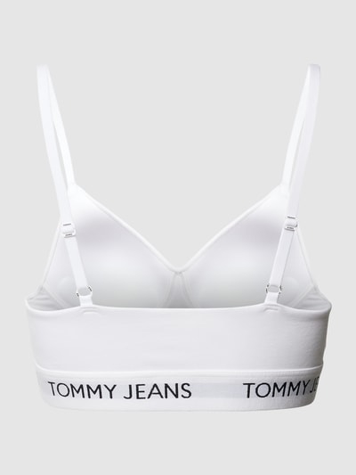 TOMMY HILFIGER Schalen-BH mit Logo-Saum Modell 'HERITAGE' Weiss 3