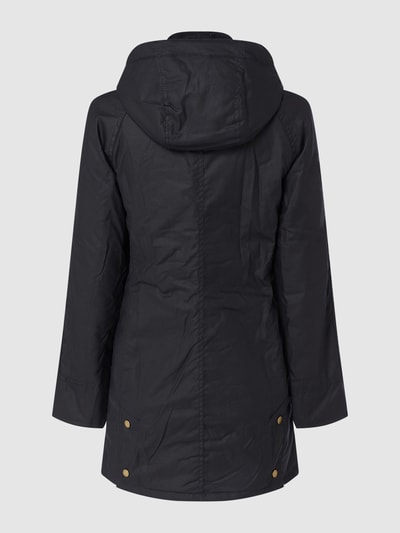 Barbour Jacke aus gewachster Baumwolle Modell 'Bower' Marine 3