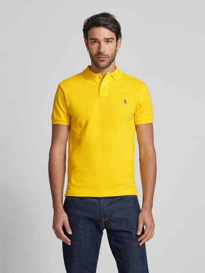 Polo Ralph Lauren Poloshirt mit Label-Stitching Gelb 4