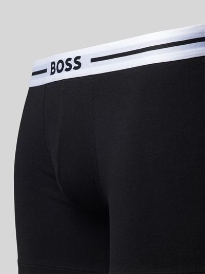 BOSS Boxershort met band met label in een set van 3 stuks Zwart - 2