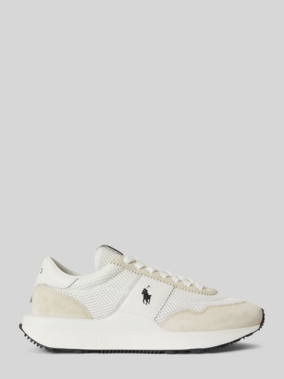 Polo Ralph Lauren sneakersy z mieszanki skóry 'TRAIN 89' Złamany biały 2