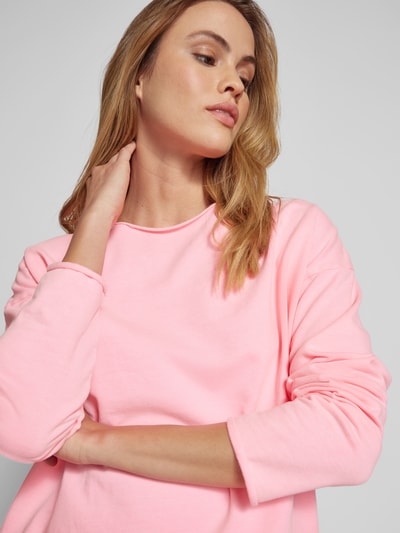 Juvia Sweatshirt mit Rollsaum Pink 3