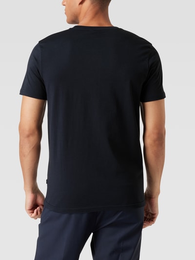 JOOP! Collection T-Shirt mit Label-Print Modell 'Alerio' Marine 5