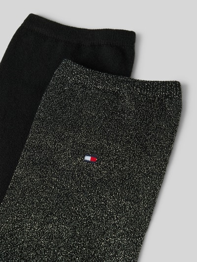 Tommy Hilfiger Socken mit Label-Detail im 2er-Pack Black 2