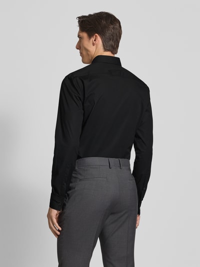 HUGO Freizeithemd mit Knopfleiste Modell 'Ermo' Black 5