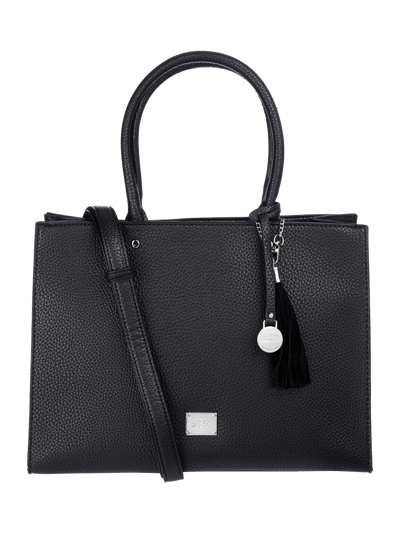 L.Credi Shopper mit unterteiltem Hauptfach Black 2