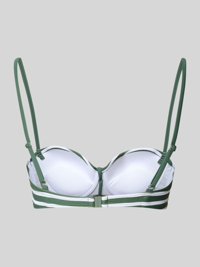 VENICE BEACH Góra bikini z regulowanymi ramiączkami Oliwkowy 3