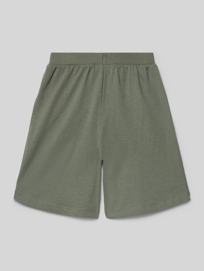 Productfoto, Regular Fit Sweatshorts uit katoenmix van s.Oliver RED LABEL, look: effen kleuren, labelpatch, elastische boord met tunnelkoord, zijsteekzakken, materiaalverwerking: jersey-sweat