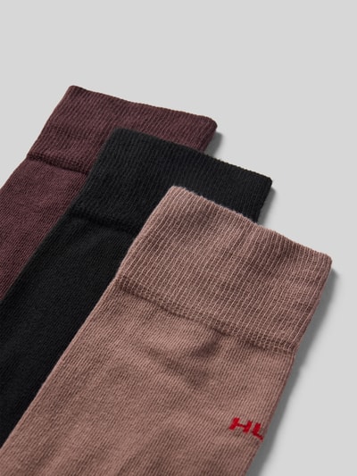 HUGO Socken aus Baumwoll-Mix im 3er-Pack Aubergine 2
