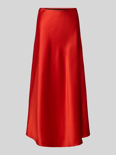 Produktfoto, Maxirock mit elastischem Bund Modell 'Fabiola' von GUIDO MARIA KRETSCHMER WOMAN, roter Material-Mix mit Stretch-Anteil, lockerer Schnitt