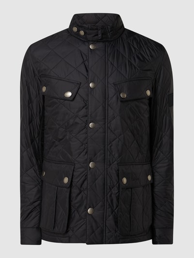 Barbour International™ Gewatteerd jack, model 'Ariel' Zwart - 2