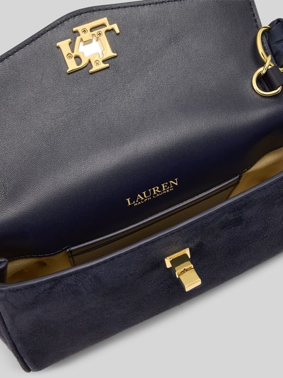Lauren Ralph Lauren Umhängetasche aus echtem Schafsleder Dunkelblau 4