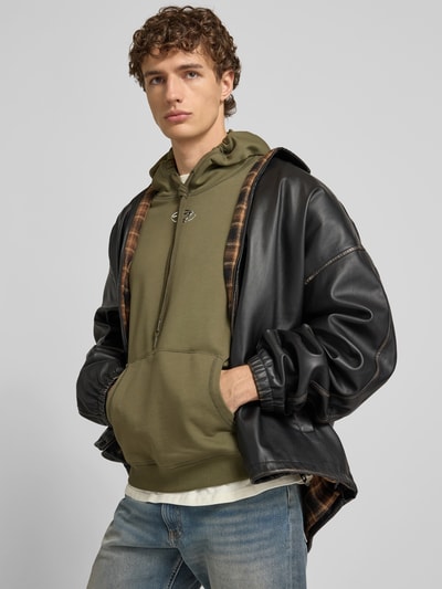 Diesel Hoodie mit Kapuze Khaki 3