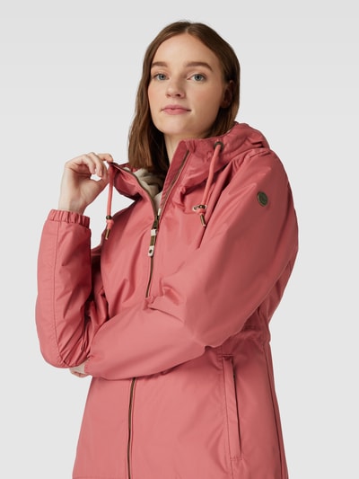 ragwear Jacke mit Leistentaschen Modell 'Dankka' Pink 3